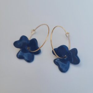 boucle d'oreille fleur